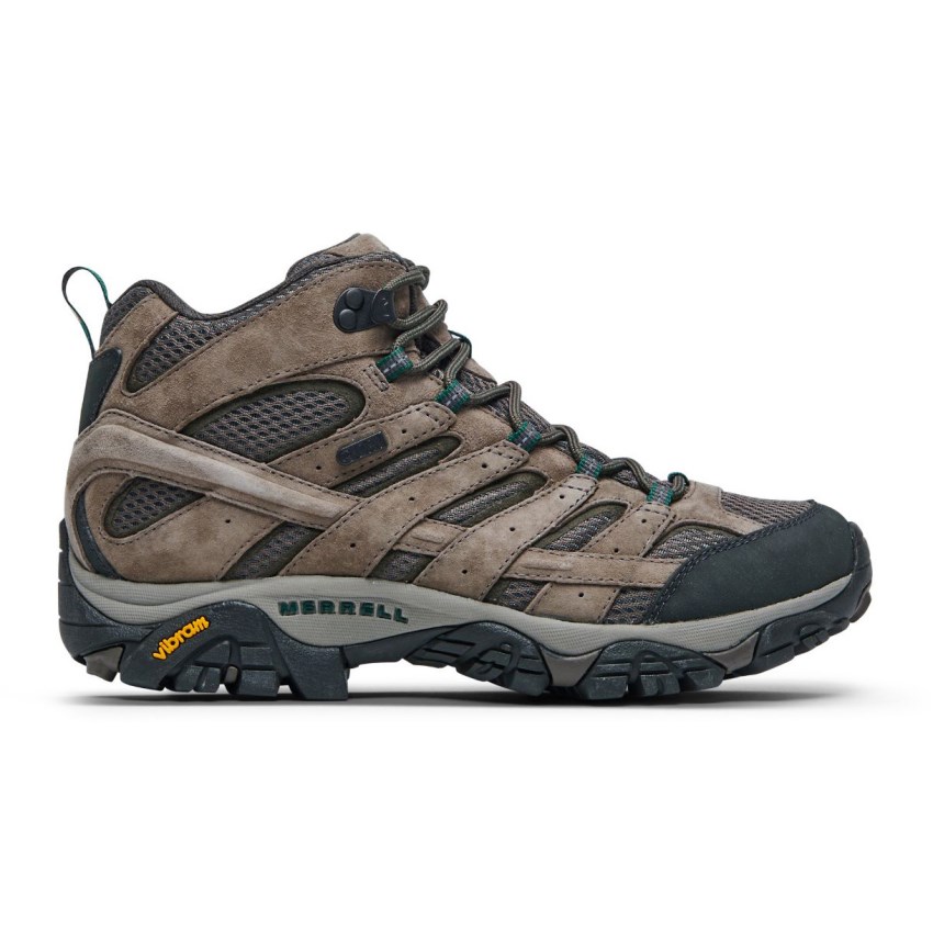 Chaussures Randonnée Merrell Moab 2 Mid Waterproof Marron Homme | V.O.EGTF